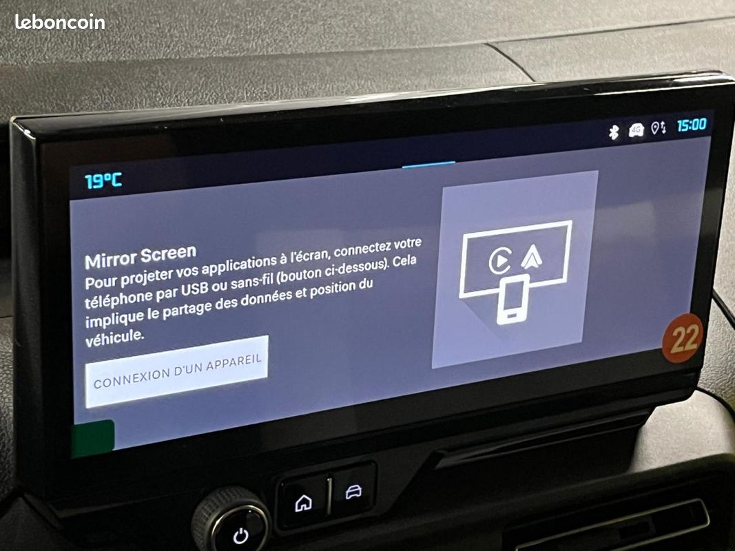 CITROEN BERLINGO 1.5 BlueHDI 130cv EAT8 MAX N1 TVA RECUPERABLE (image 18)