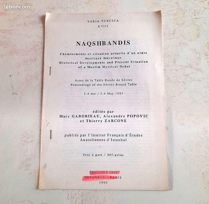 Livret Naqshbandis - Cheminements et situation actuelle d'un ordre mystique musulman (image 1)