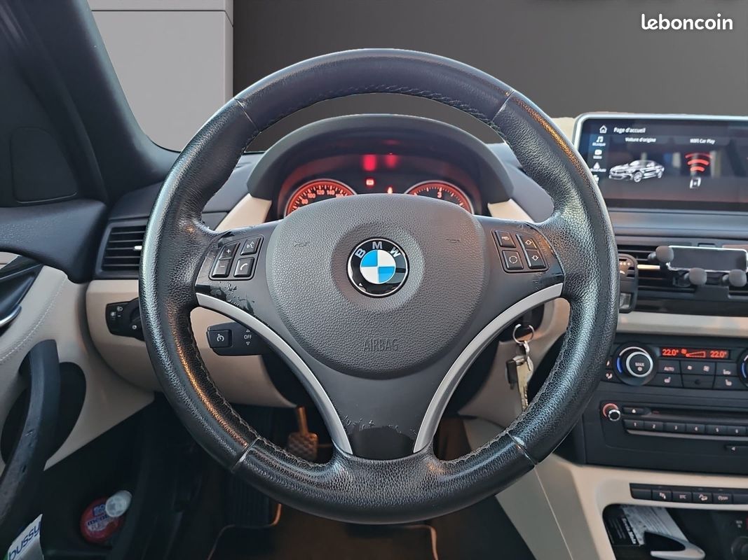 BMW X1 E84 sDrive 20d 177 ch Luxe - INTÉRIEUR CUIR ? SIÈGES CHAUFFANTS ? CARPLAY (image 11)