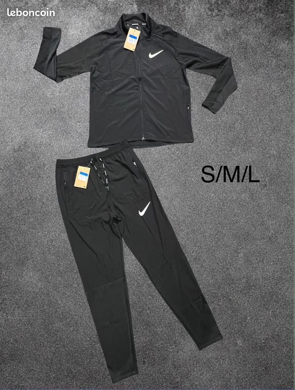 Ensemble Nike Running Noir (image 1)