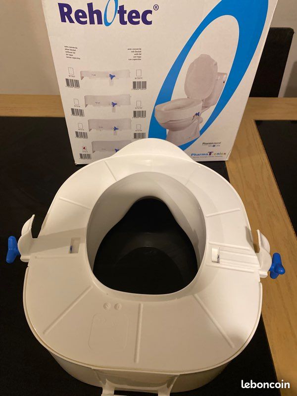 Réhausseur toilette pour adulte 15 cm (image 3)