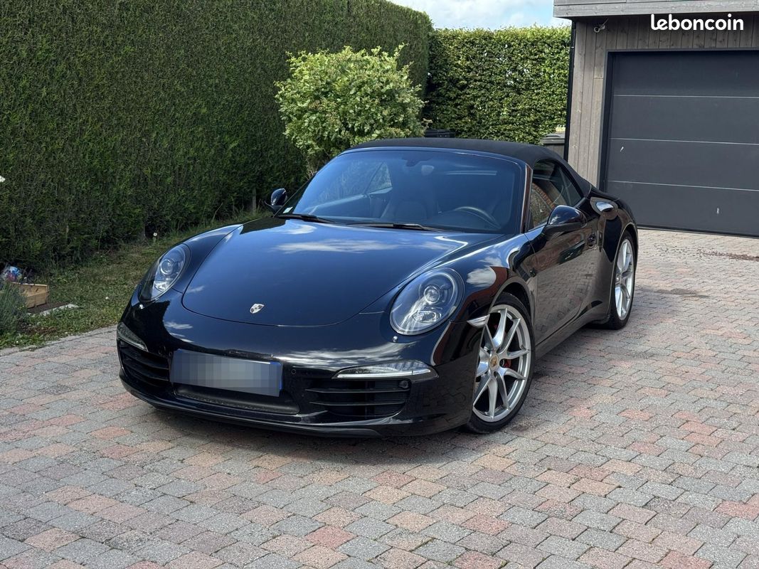 PORSCHE 911 991.1 Carrera Cabriolet - Immat FR - Chrono - Sport & Sport Plus - Suivi Porsche - Echappement Sport (image 2)
