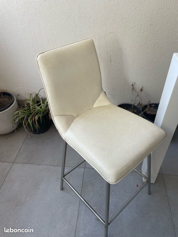 Table haute blanche Xoon (image 10)