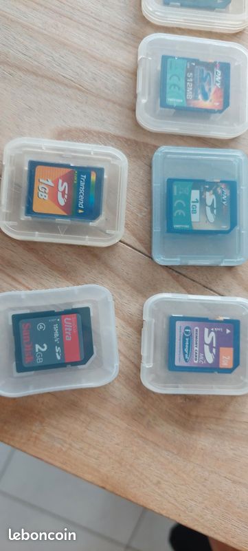 Cartes mémoires diverses capacités (image 3)