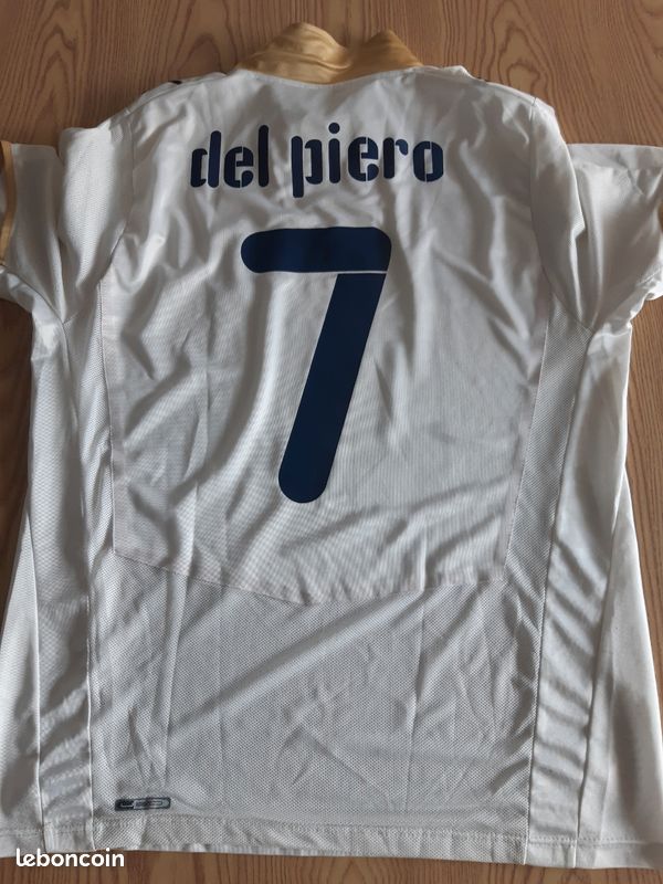 Maillot Del Piero Italie Domicile 2008-2009 - Puma - Taille XS