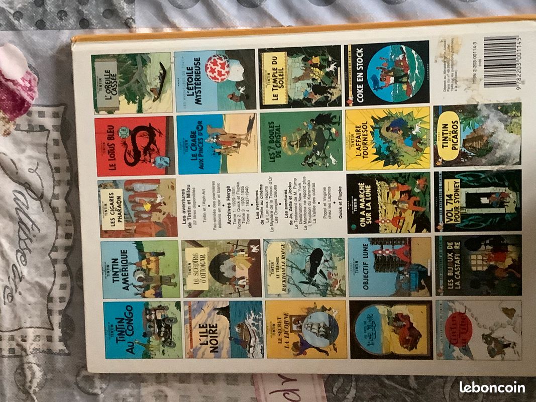 BD Tintin Au pays de l’or noir’, Edition 1977, État neuf (image 2)