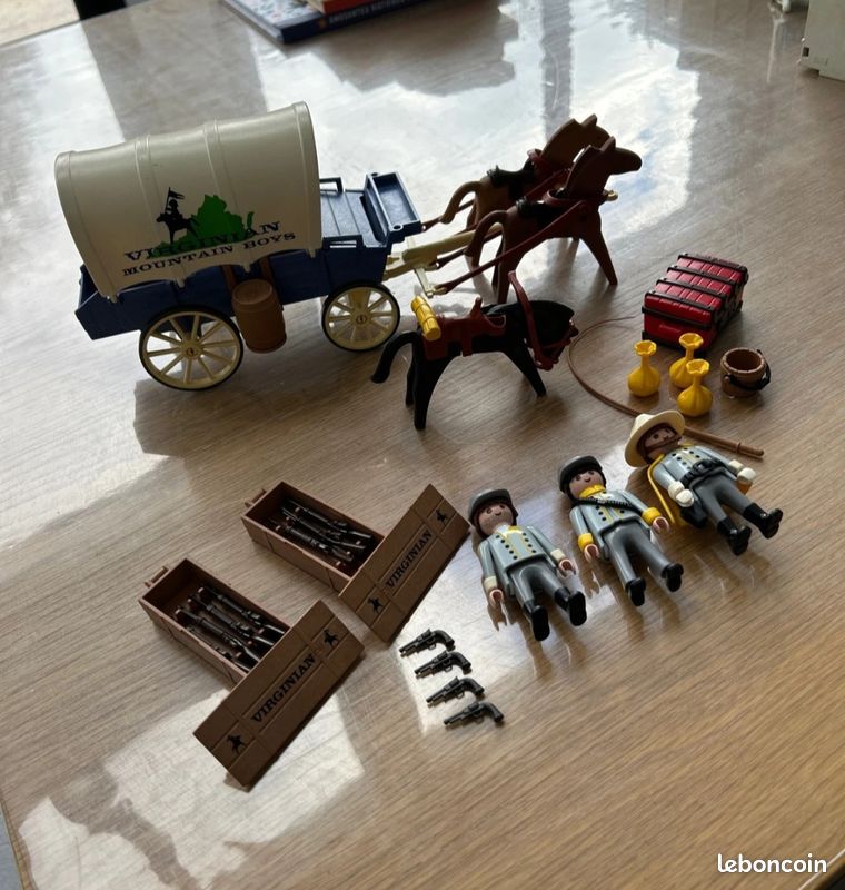 Playmobil western sudiste régiment infanterie régulière