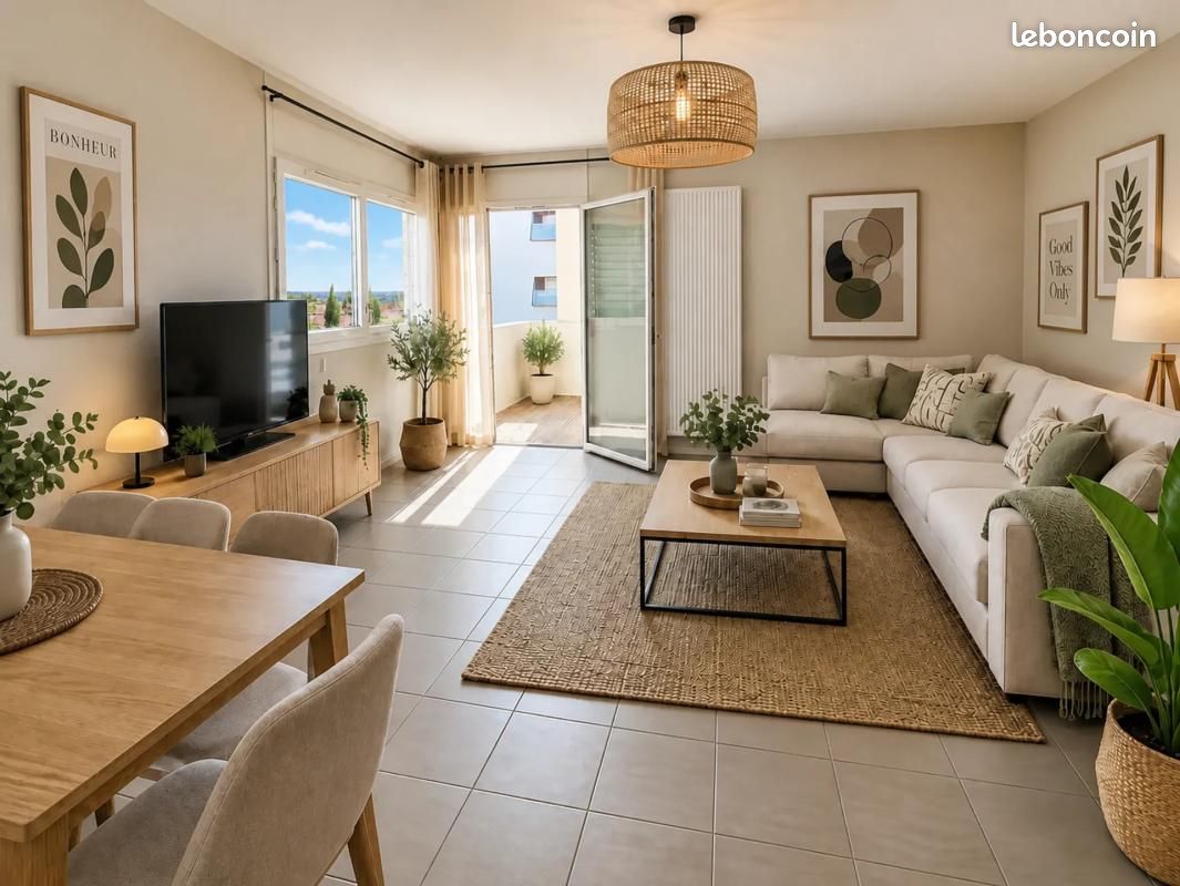 Appartement 3 pièces 63 m² · à Bègles · 63 m² · 206 500 €