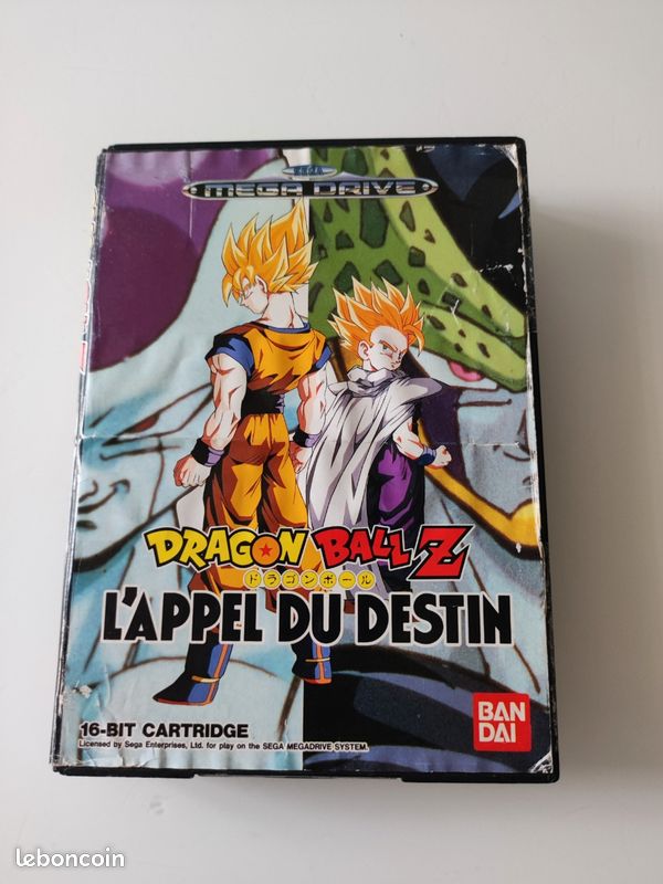Dragon Ball Z : L'Appel Du Destin Sur Sega Megadrive - Jeu PAL Complet