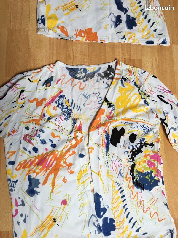 Vend ensemble d’été gilet et haut (image 2)