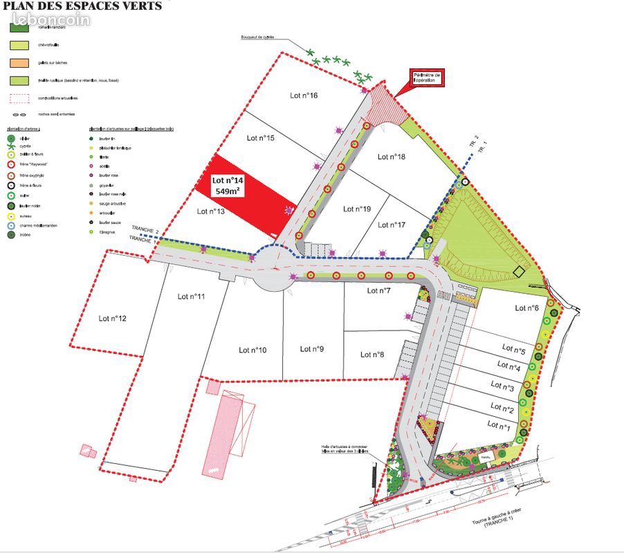 A vendre parcelles en Zone d'Activité Economique · à Vinça · 27 450 €