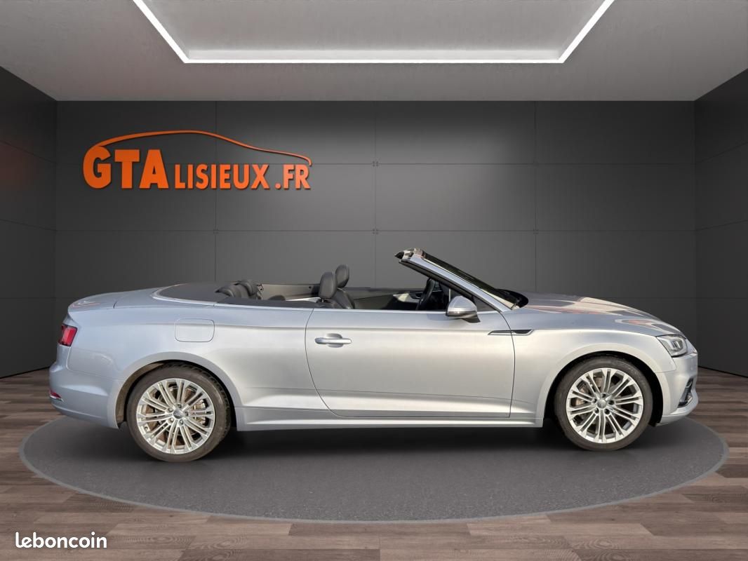 Audi A5 Cabriolet V6 3.0 TDI 218 S tronic 7 Quattro Design Luxe FRANCAISE (image 6)