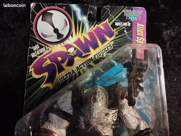 SPAWN MOVIE COMBAT Assault Weapons Figurine Emballage D'Origine