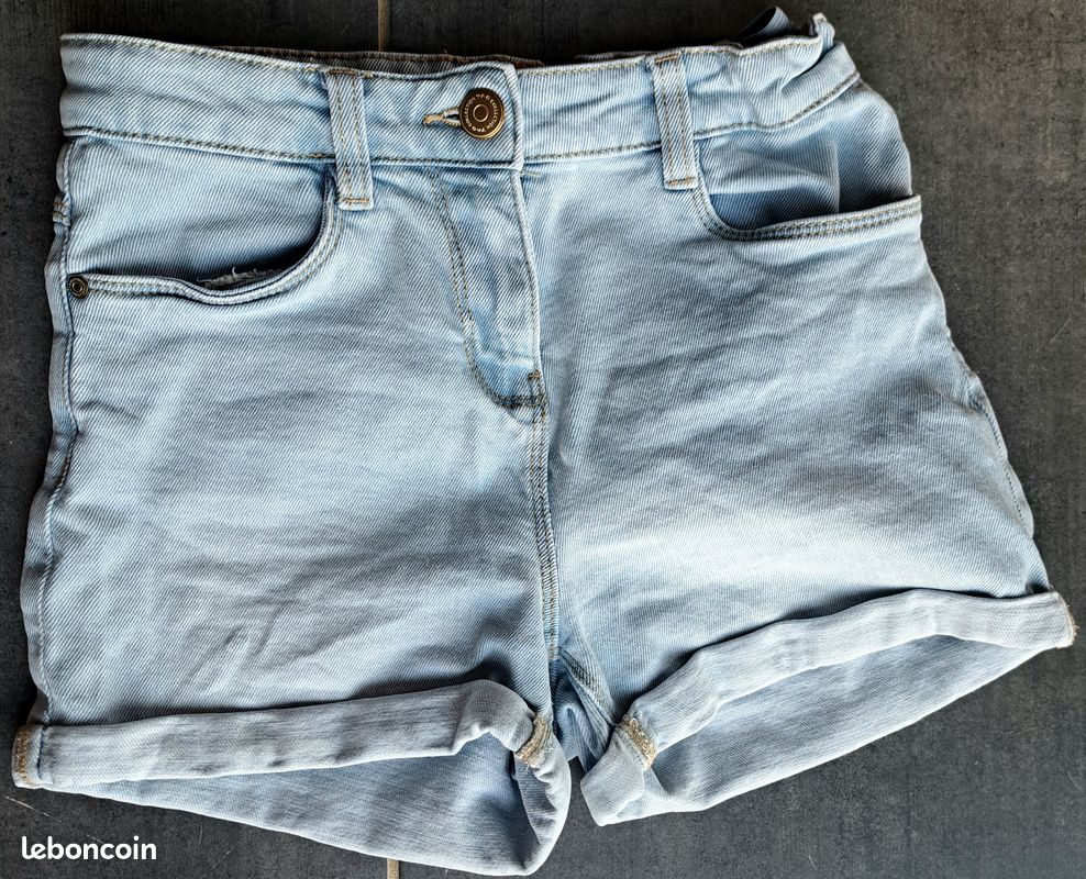 Short en jean fille 12 ans Tape à l'œil Vêtements