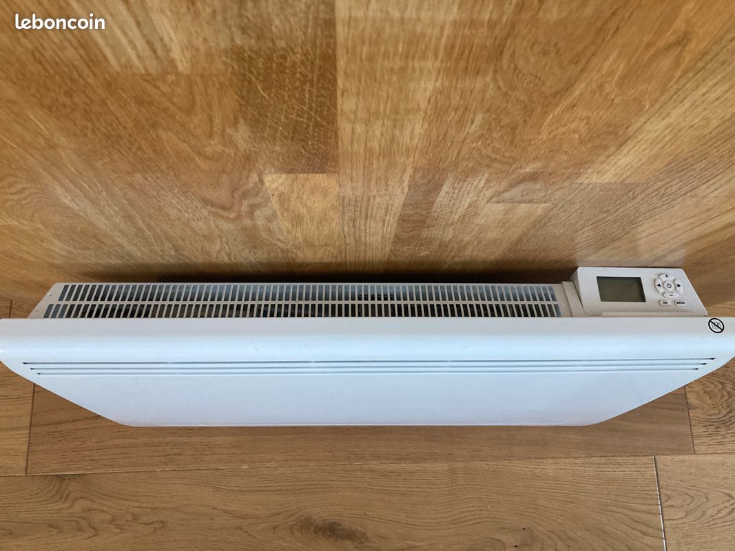 Radiateur à inertie en fonte blanc 1500W (image 2)