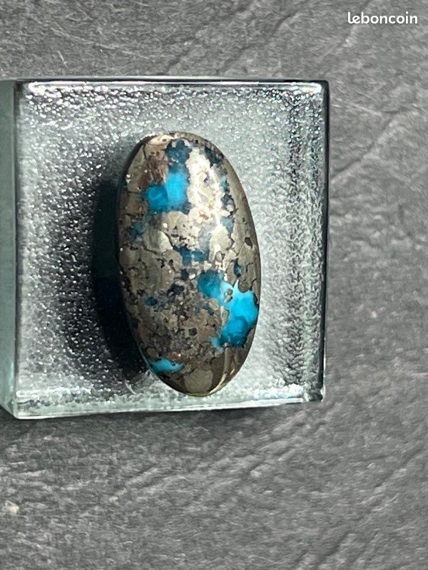 Pierre œil De Tigre Naturelle - Cabochon Carré 23,43 Carats, Effet œil De Chat, Certifiée EGL