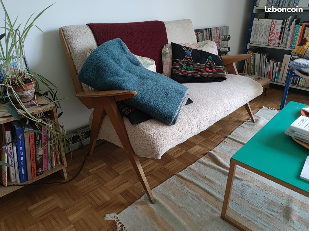 Canapé vintage style scandinave (image 9)