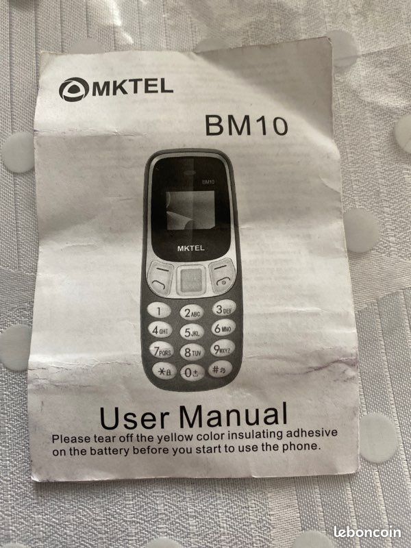 Mini téléphone avec deux puce (image 3)