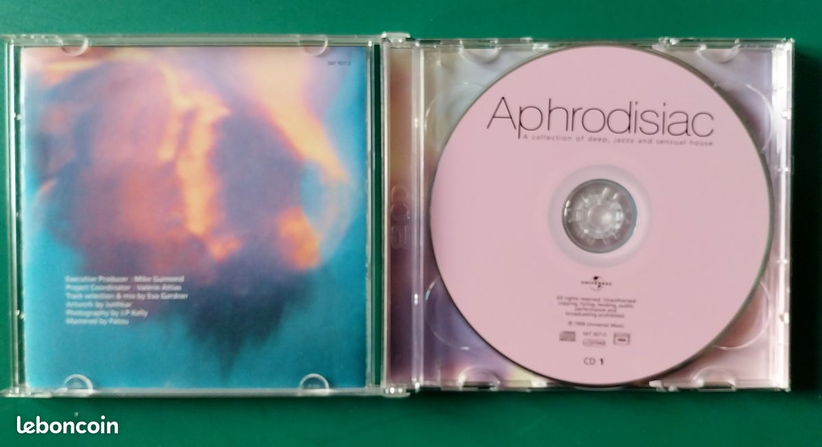 2 CD Eva Gardner Aphrodisiac Deep, Jazzy And Sensual House (image 2)