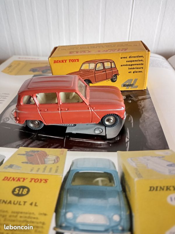 Dinky Toys 518 Renault 4L Originale 1/43 – Avec Boîte, Bon état