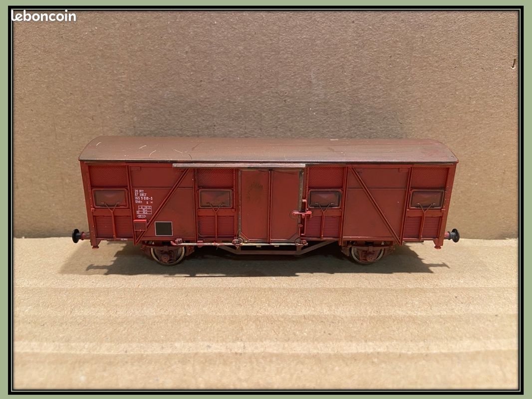 Wagon EVS couvert La Meuse LS MODELS-30680 - UTM Modélisme Ferroviaire