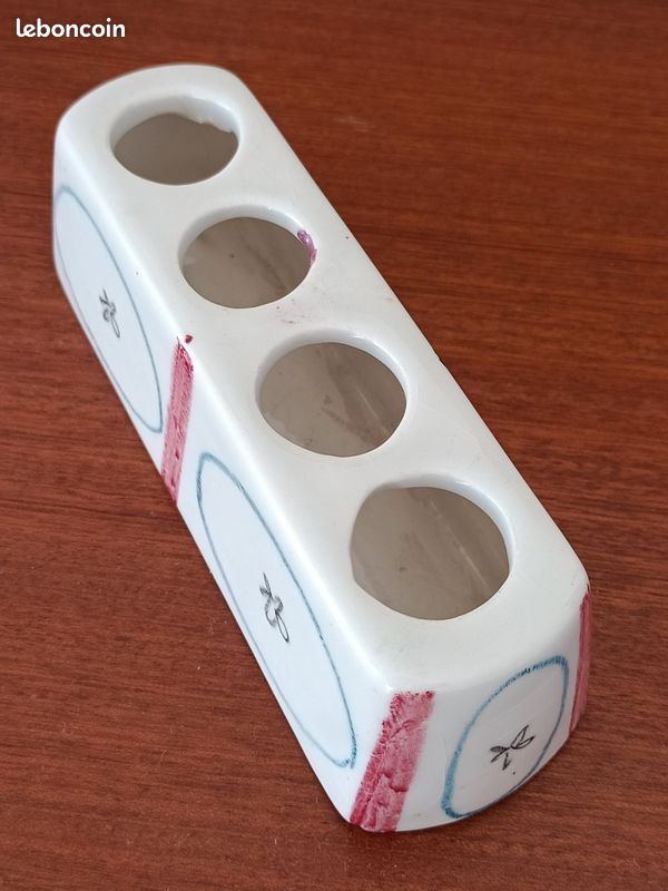 Porte-pilule/rouge à Lèvres Tupperware Vintage – Années 70, Rouge, Plastique, Original US