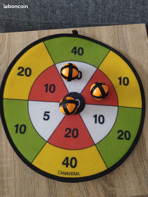 Jeu de balle à tirer, avec cible (image 1)