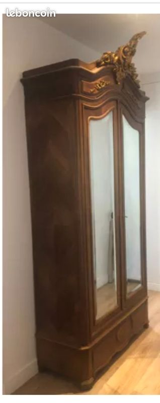 Armoire rocaille louis xv biseautée (image 3)
