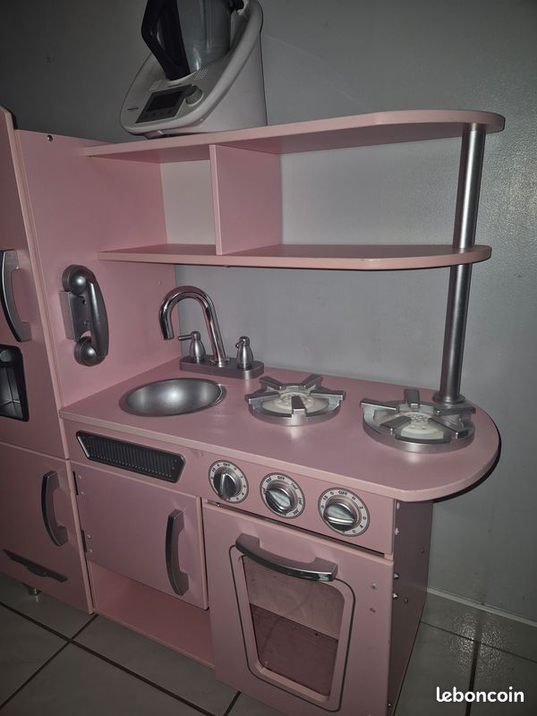 Cuisine rétro Kidkraft rose (image 5)