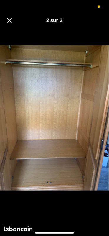 À vendre armoire quatres portes longueur 224 largeur 65 (image 3)