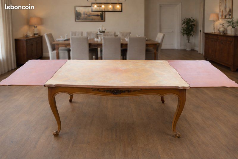 Table en merisier massif - Extensible (image 2)