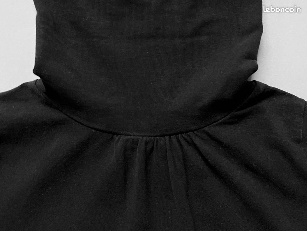 T-shirt à col roulé Okaïdi noir ans (1/2) Vêtements