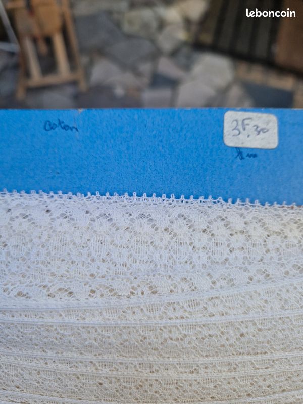 Métrage de fine dentelle coton (image 4)