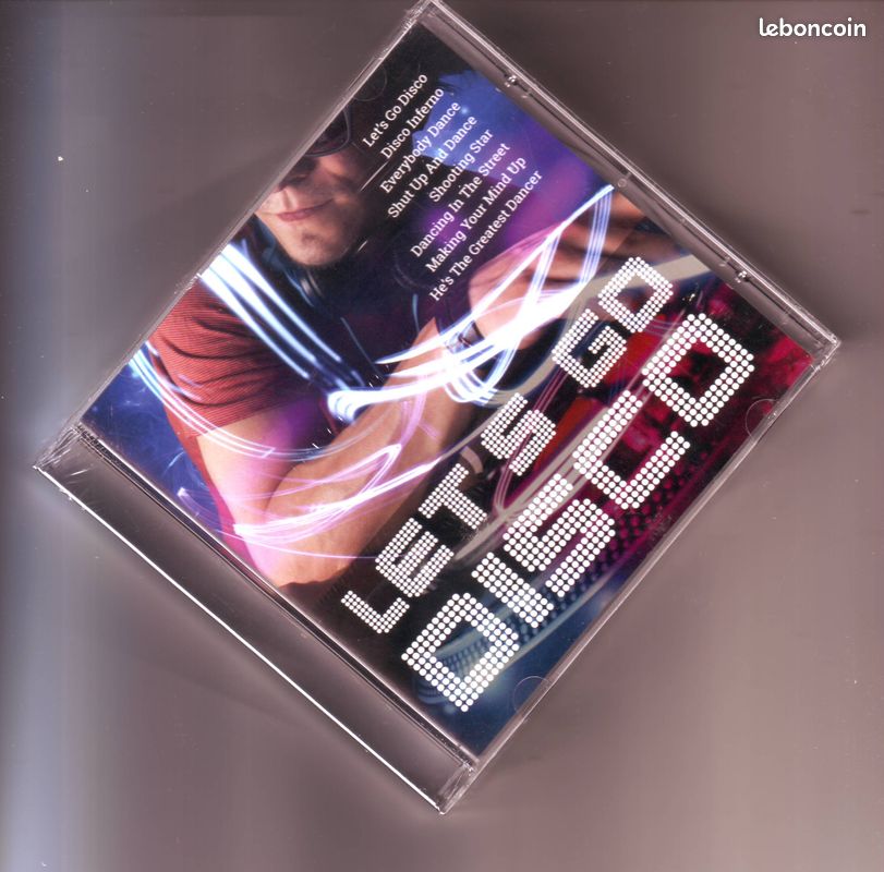 Disco, Let's go ( cd album neuf sous blister 15 titres ) (image 1)
