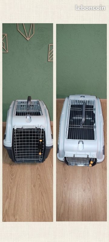 Cage de transport pour chat ou petit animaux de compagnie (image 1)
