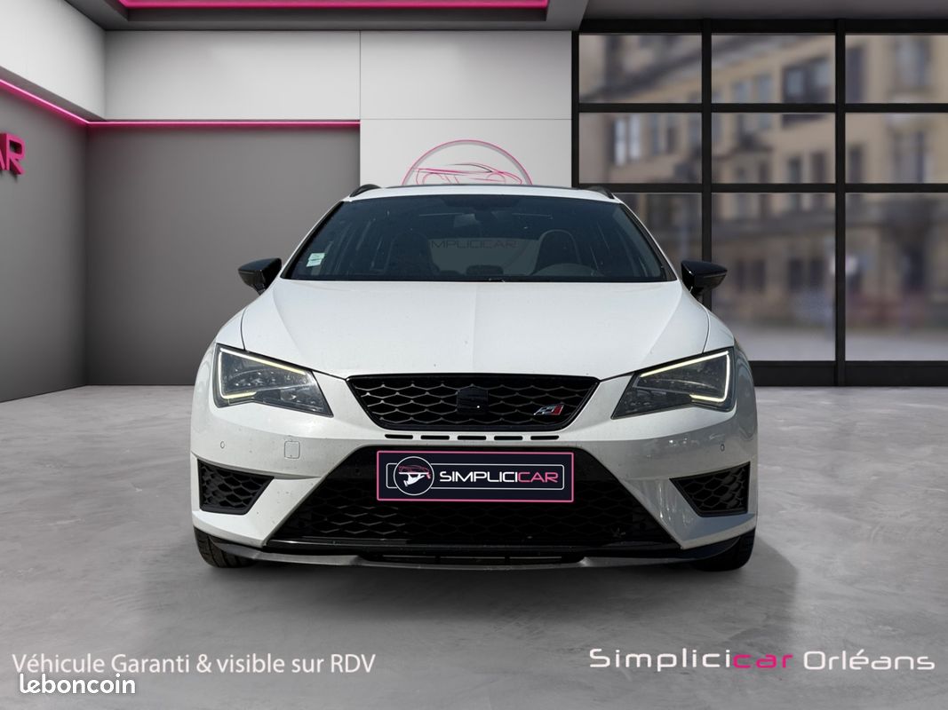 SEAT LEON 2.0 TSI 280 CUPRA CarPlay Toit ouvrant pano Sièges sport chauffants Garantie 12 mois (image 8)