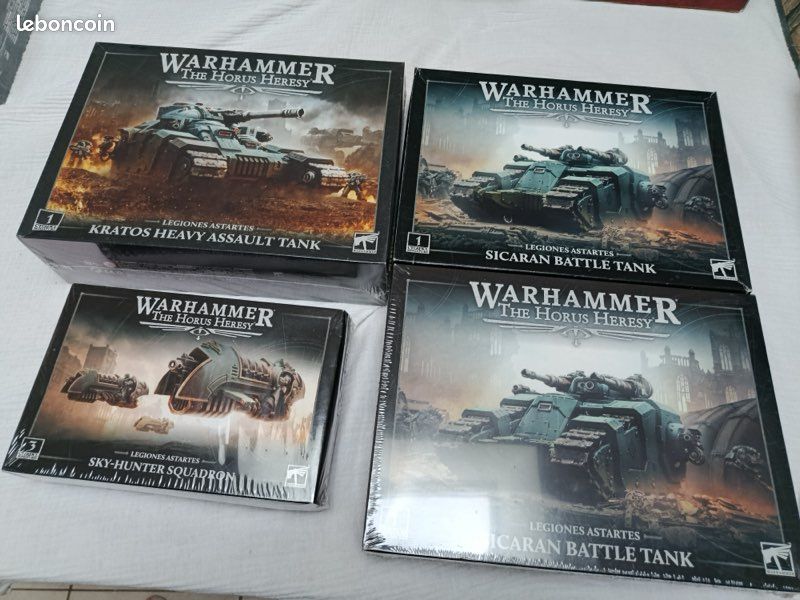 Warhammer 30k horus heresy armée lot sicaran kratos legiones astartes battlegroup armée lot (image 8)
