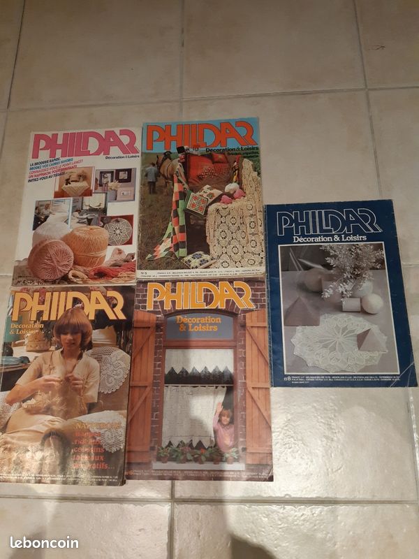 Catalogues Phildar modèles au crochet (image 1)