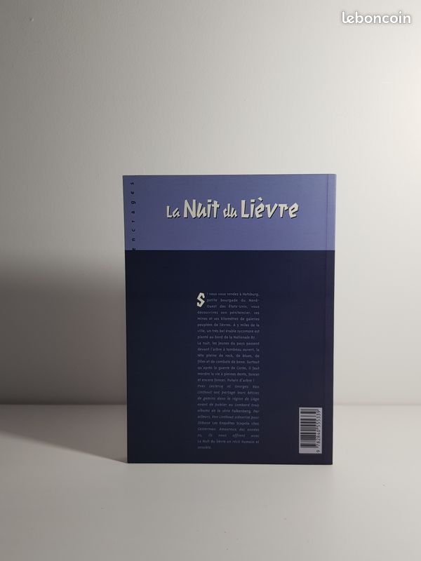 BD roman graphique La Nuit du Lièvre Delcourt comme neuf (image 2)