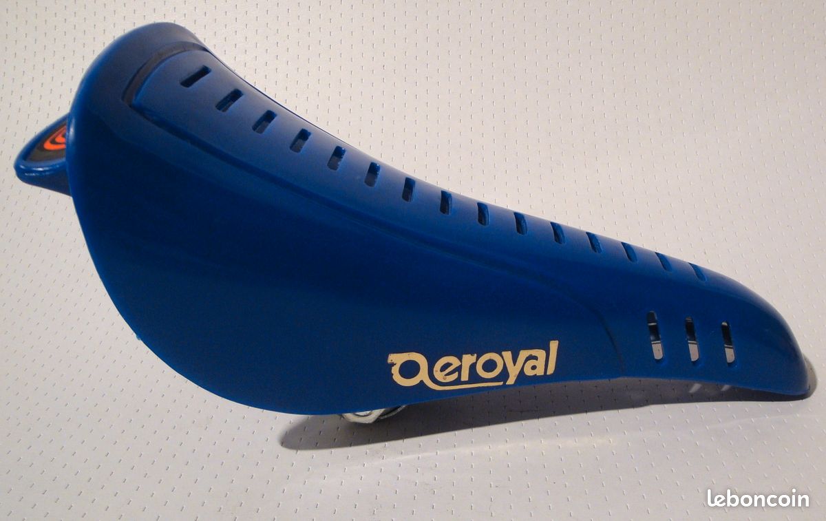 Selle De Vélo Selle Royal AEROYAL Jaune – Neuve – Stock Ancien – Pour BMX, Vélo Vintage