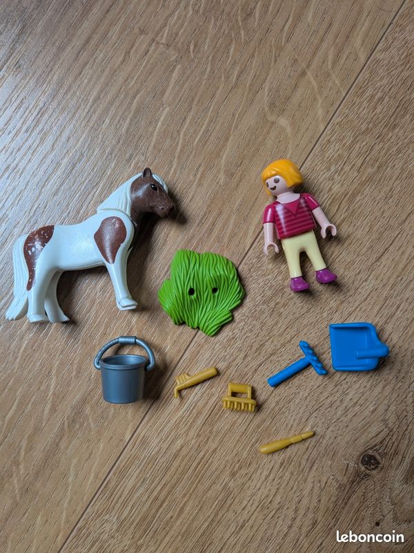 Playmobils enfant avec poney (image 2)