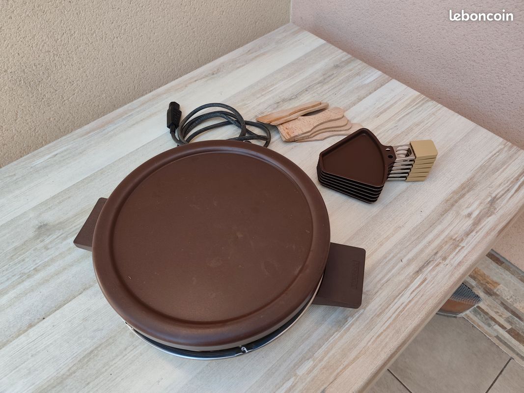 Service à raclette 6 personnes (image 2)