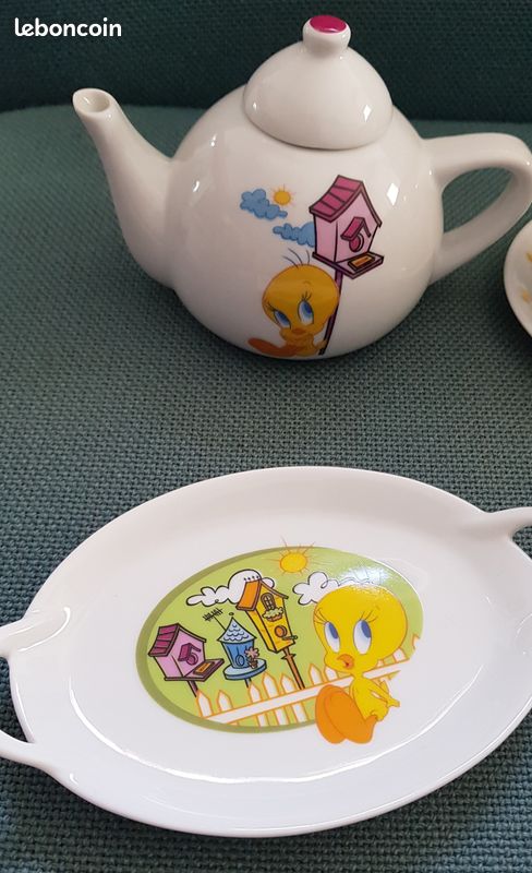 Titi et Gros minet Dînette en porcelaine 9 pièces (image 2)