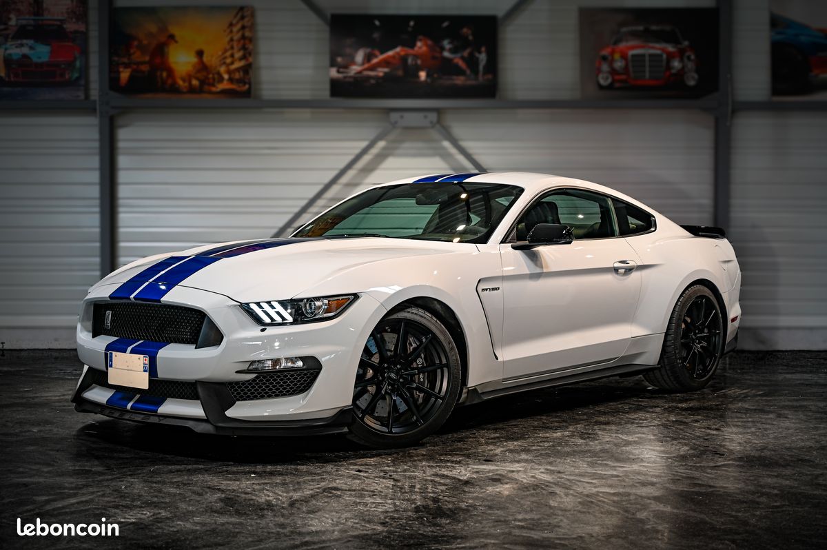 FORD MUSTANG SHELBY GT350 V8 5.2 533 BVM Track Pack / PPF / SYNC 3 / Sièges Confort / KeyLess / Caméra / Track Apps / SHAKER / MagneRide (image 1)