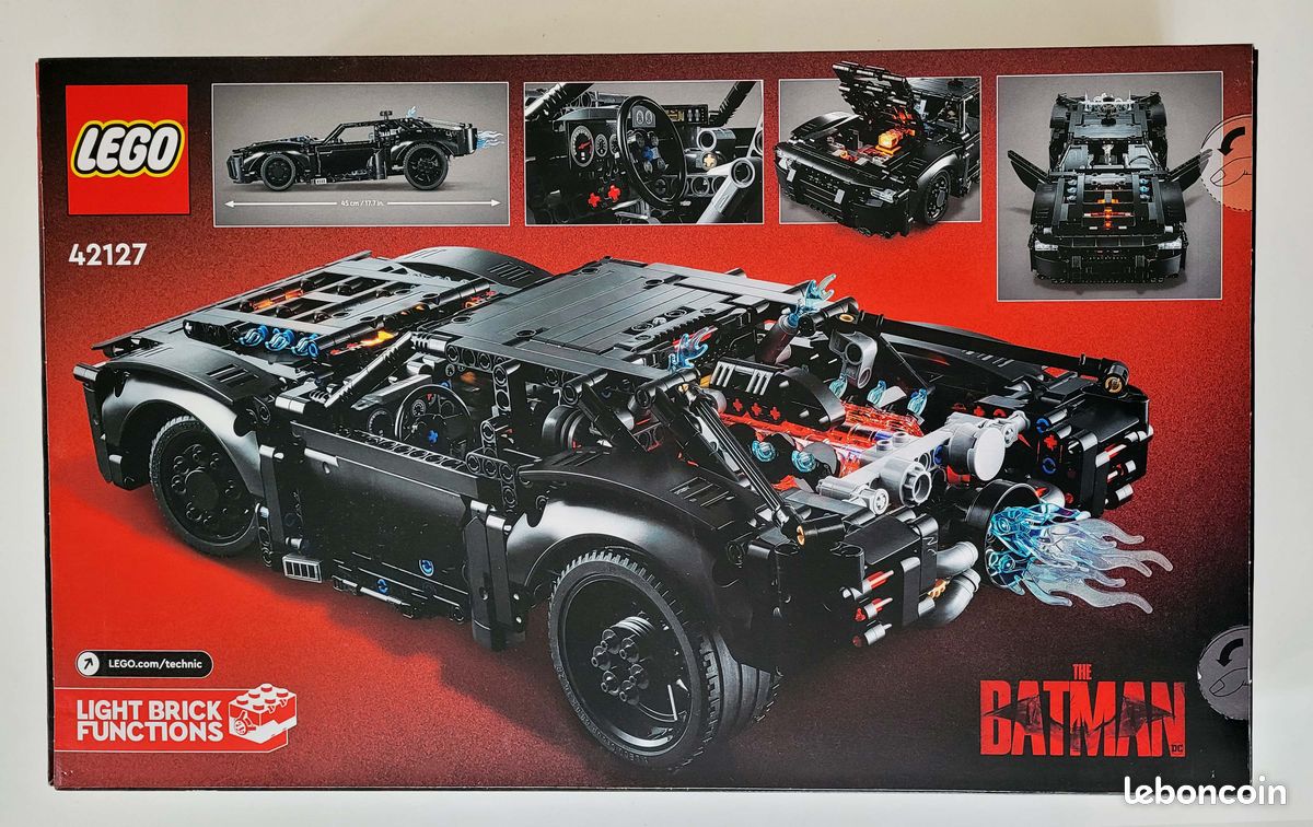 🦇 LEGO 42127 Technic : La Batmobile de Batman [neuf et scellé] (image 2)