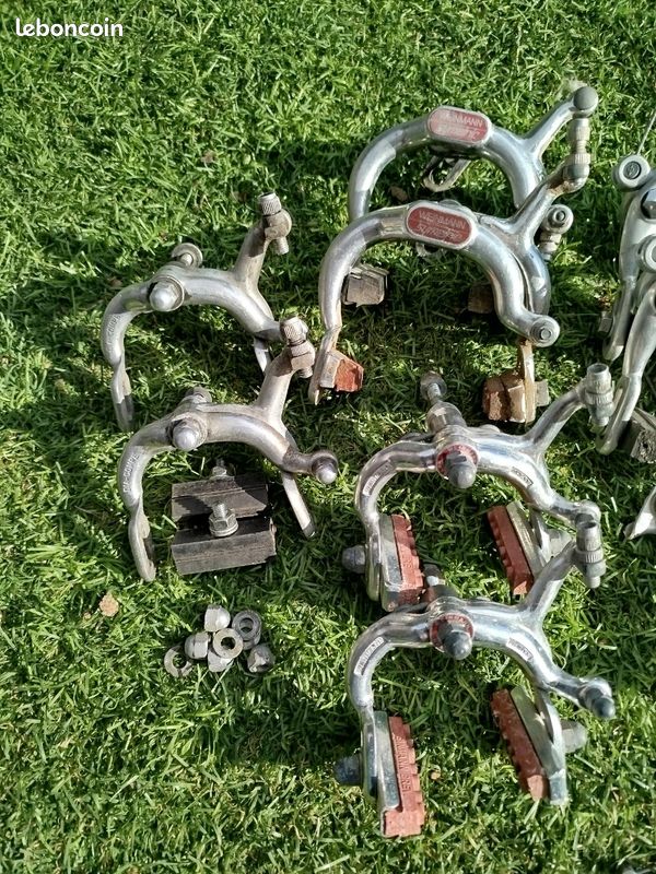 Étriers De Frein Vintage Suntour Roller Cam Années 80 - Pour BMX/VTT, Aluminium Argenté