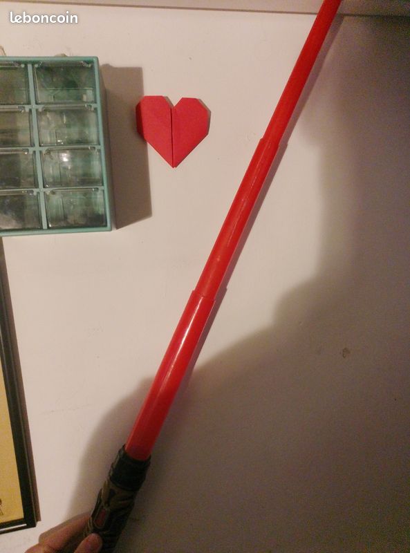 Batte Personnalisée Sabre Laser Rouge - Plastique - Pour Entraînement Baseball