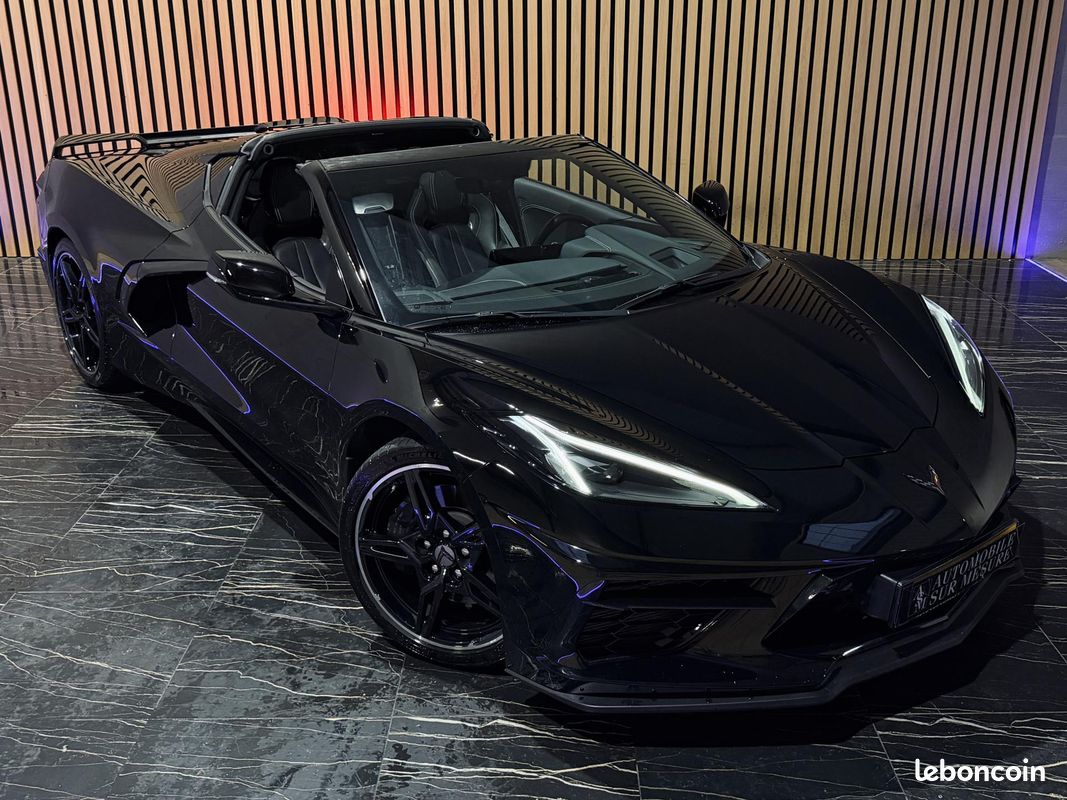 CHEVROLET CORVETTE TARGA 6.2 V8 482 BVA C8 Stingray IMMAT FRANCE 2LT ETAT NEUF 1ERE MAIN RIEN A PREVOIR (image 22)