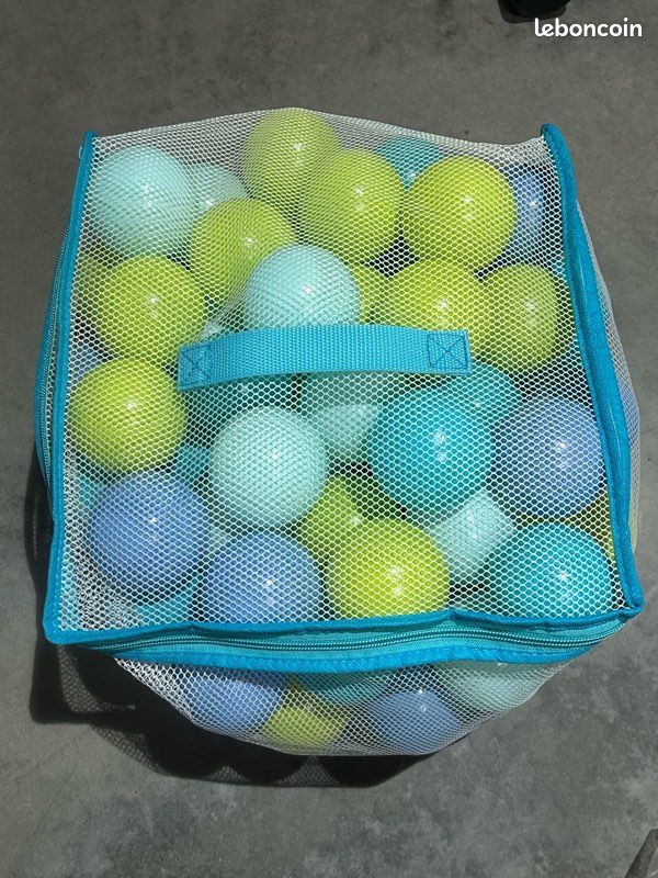 Lots de 115 balles de jeu enfants bon état (image 1)
