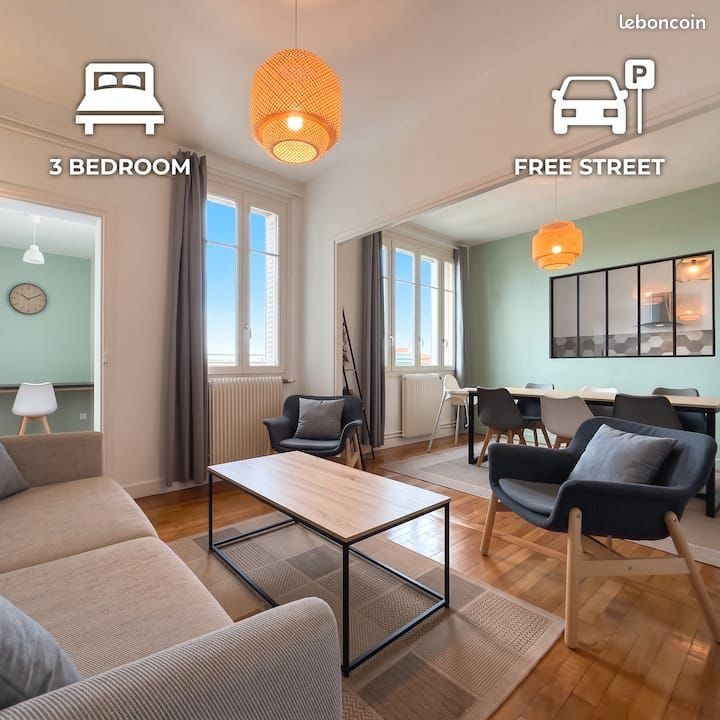 Appartement 4 pièces 100 m² · à Reims · 100 m² · 1 020 €/mois